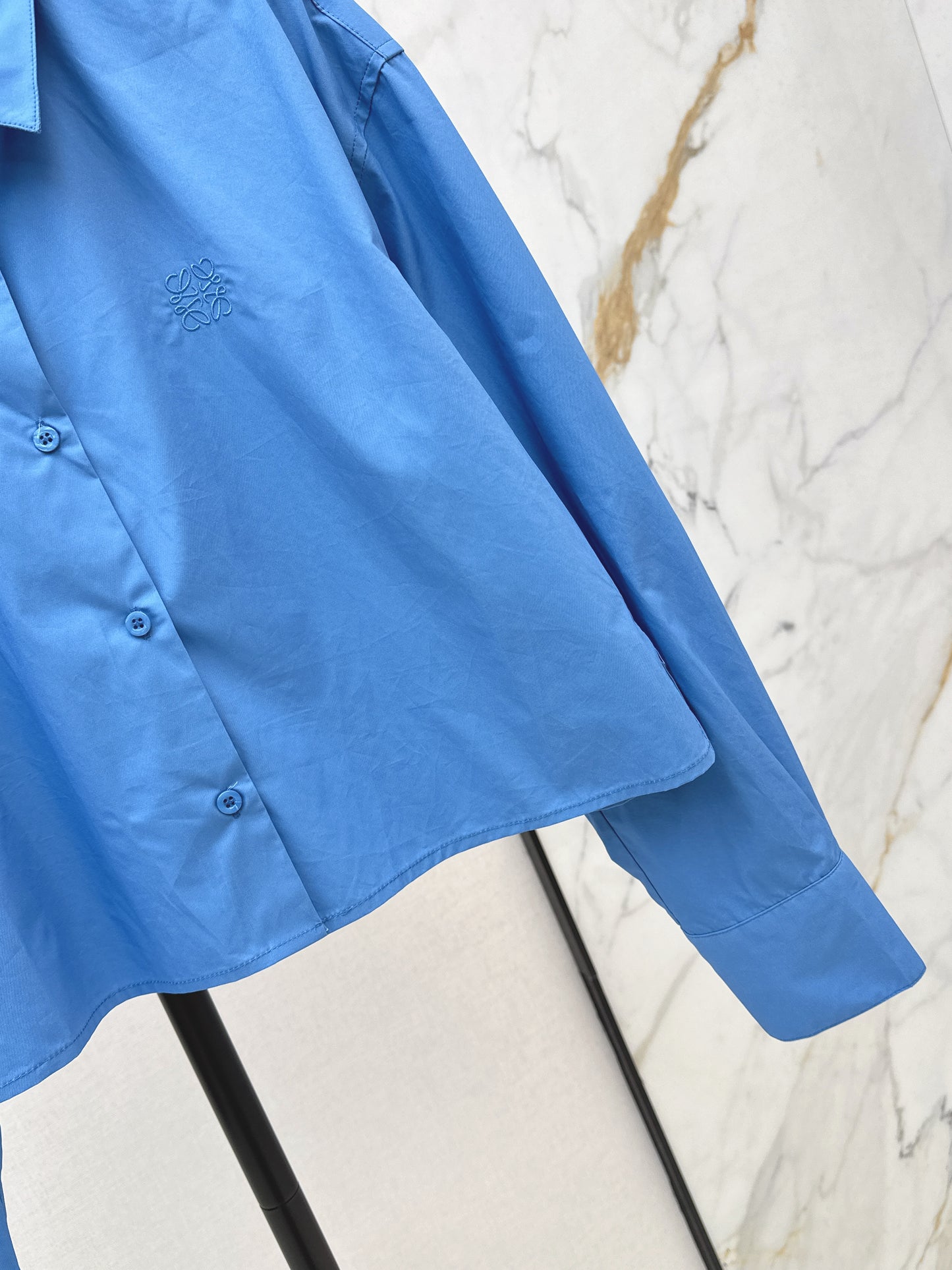 26ss Short blue shirt