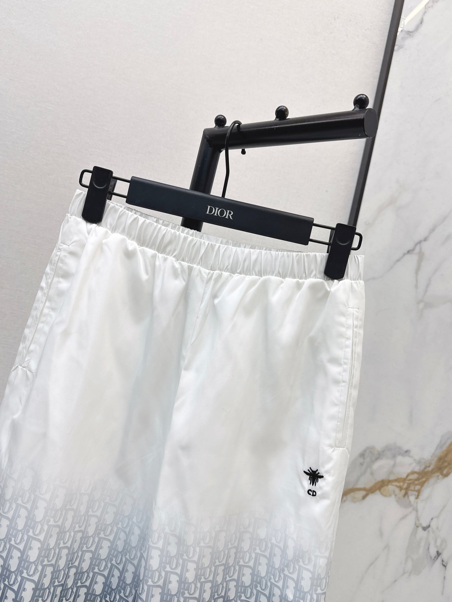 26ss Gradient color elastic waist casual pants