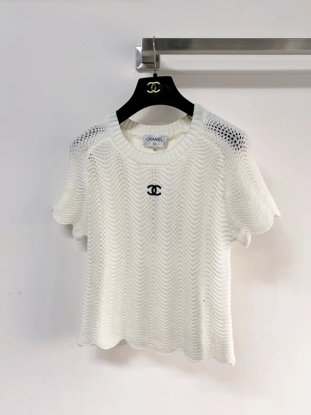 26ss Ruffled Hem Short-Sleeve T-Shirt