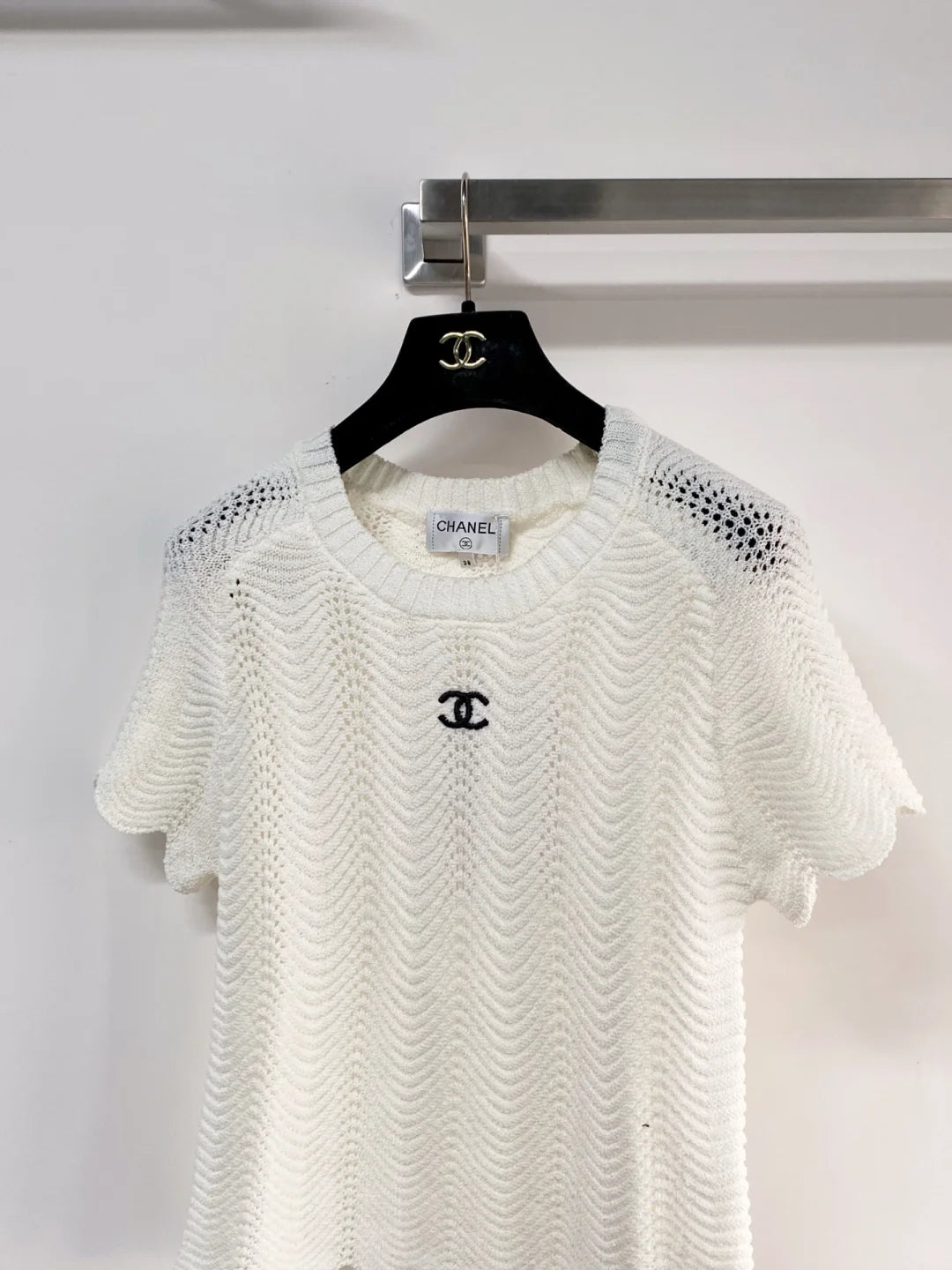 26ss Ruffled Hem Short-Sleeve T-Shirt