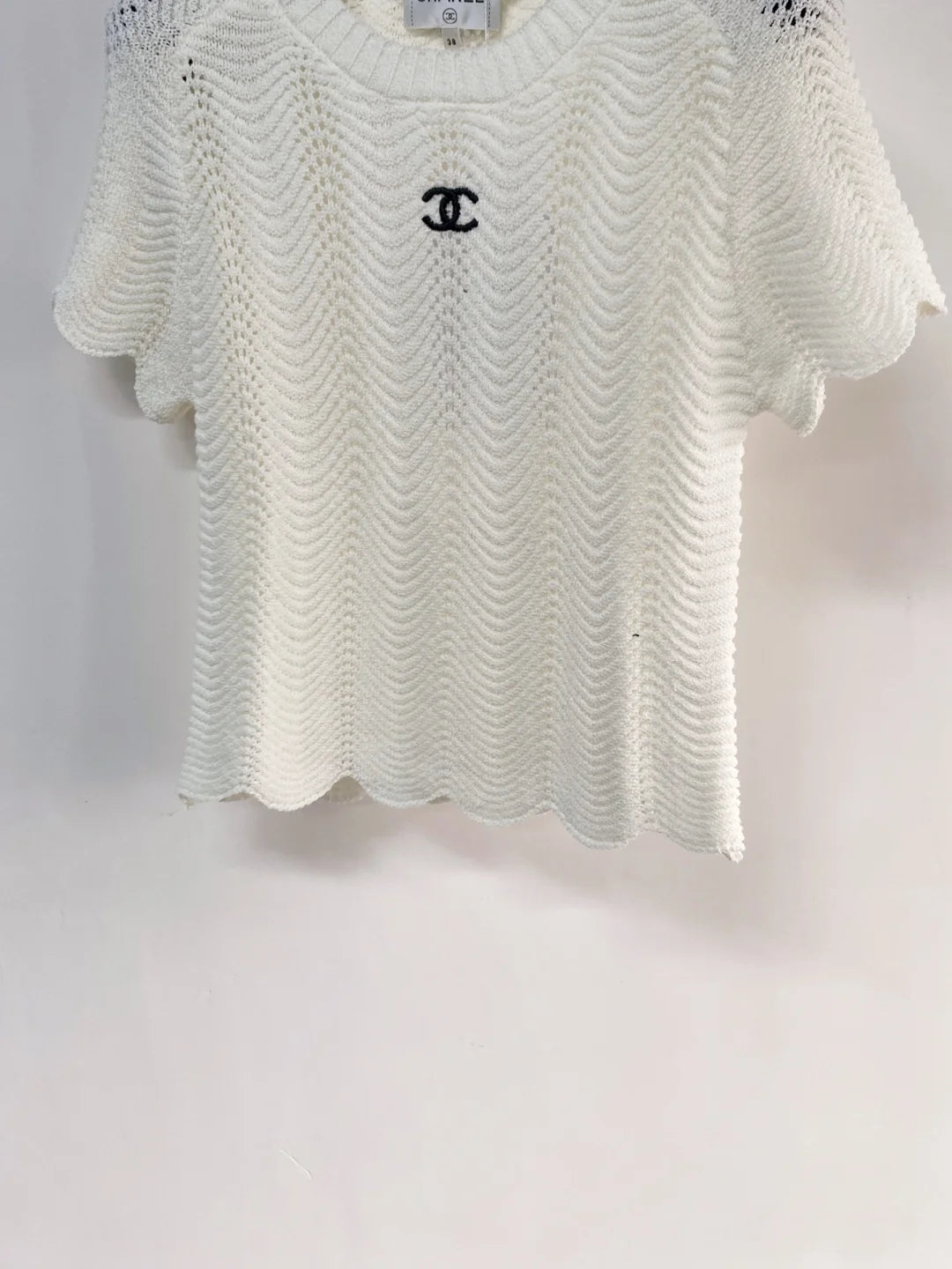 26ss Ruffled Hem Short-Sleeve T-Shirt