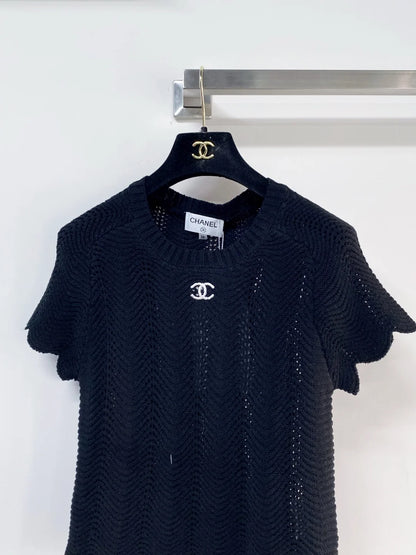 26ss Ruffled Hem Short-Sleeve T-Shirt