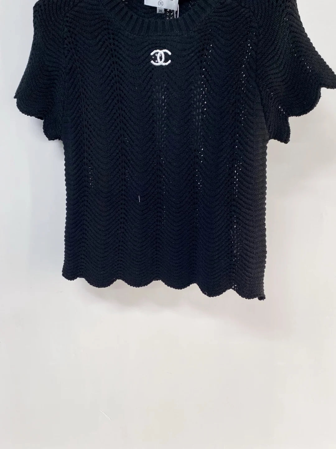 26ss Ruffled Hem Short-Sleeve T-Shirt
