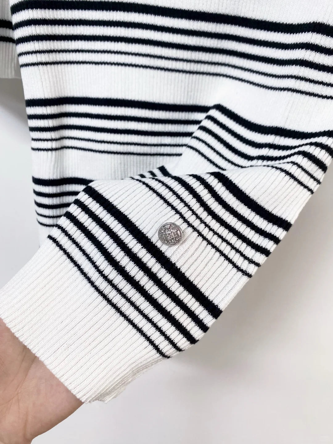 26ss striped knitted short sleeves