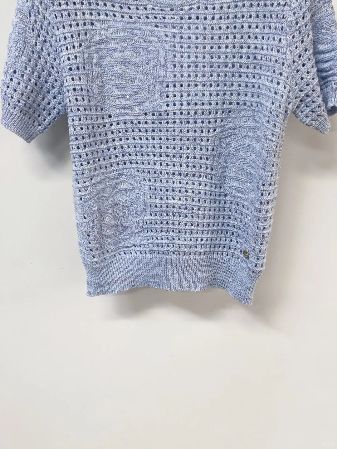 26ss Hollow-out Short-Sleeve T-Shirt