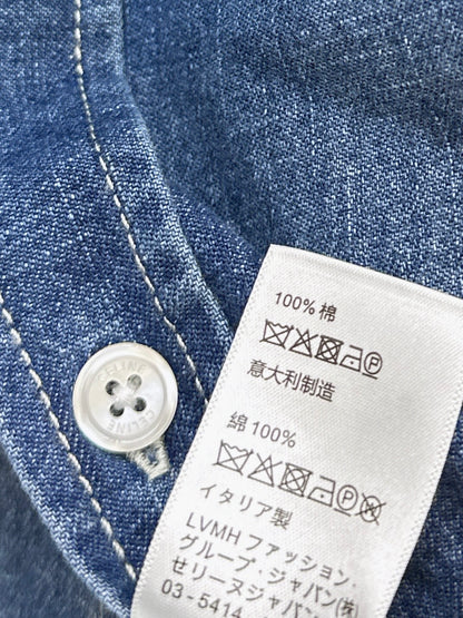 26ss Denim cropped shirt