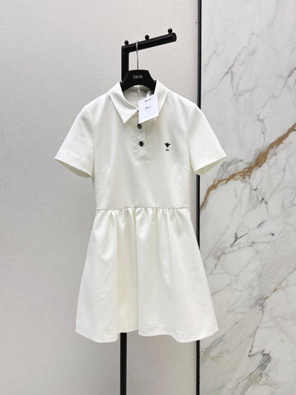 26ss Bee Embroidery Dress