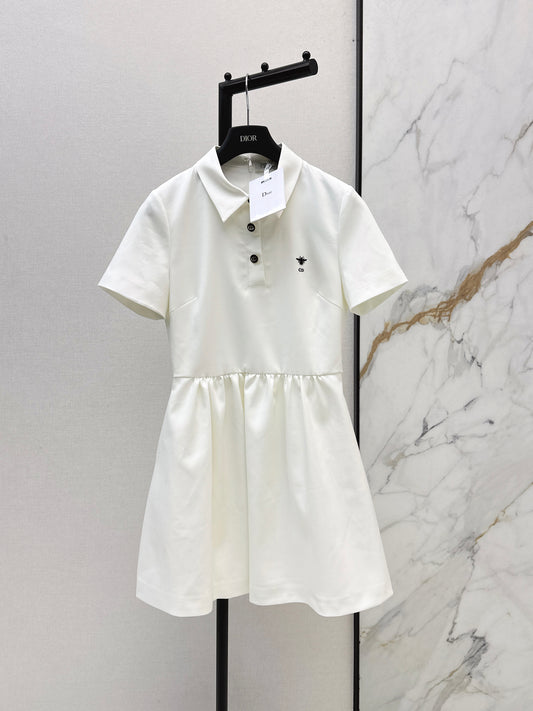 26ss Bee Embroidery Dress
