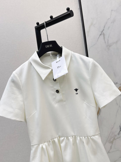 26ss Bee Embroidery Dress