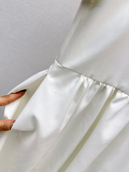 26ss Bee Embroidery Dress