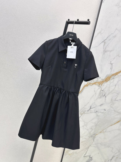 26ss Bee Embroidery Dress