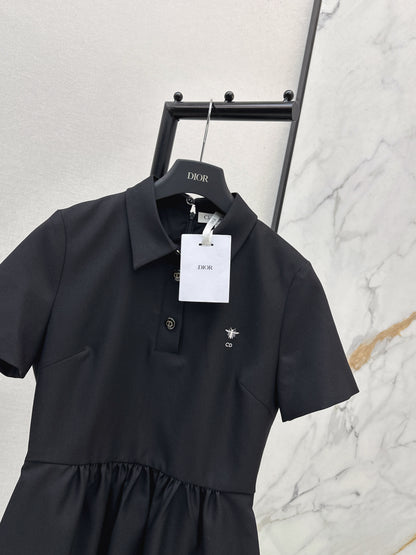 26ss Bee Embroidery Dress