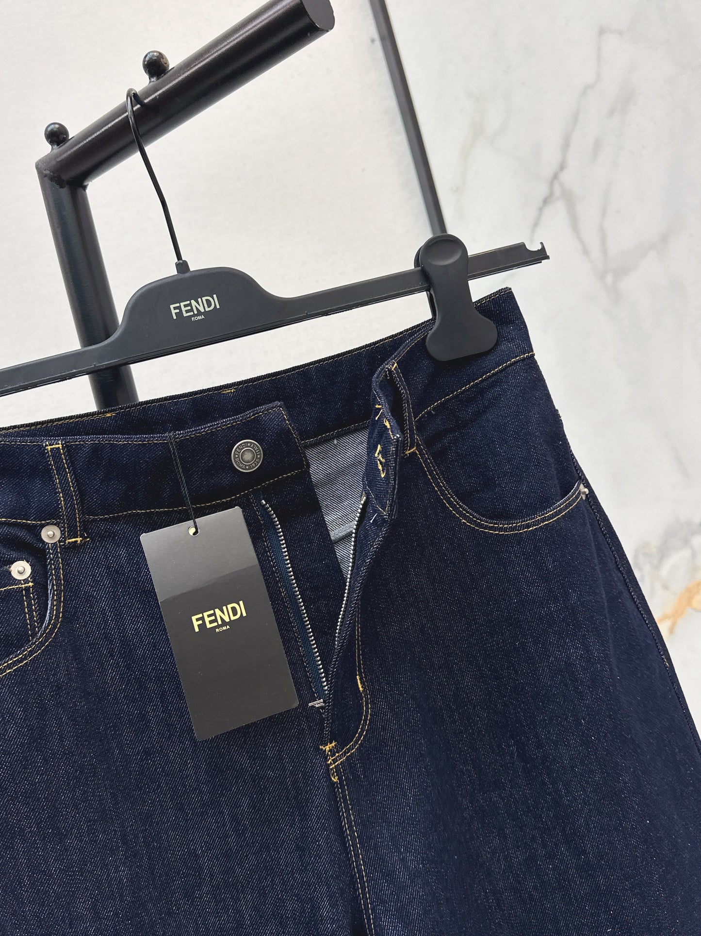 26ss Denim Straight Leg Jeans