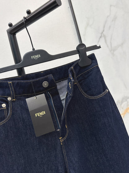 26ss Denim Straight Leg Jeans