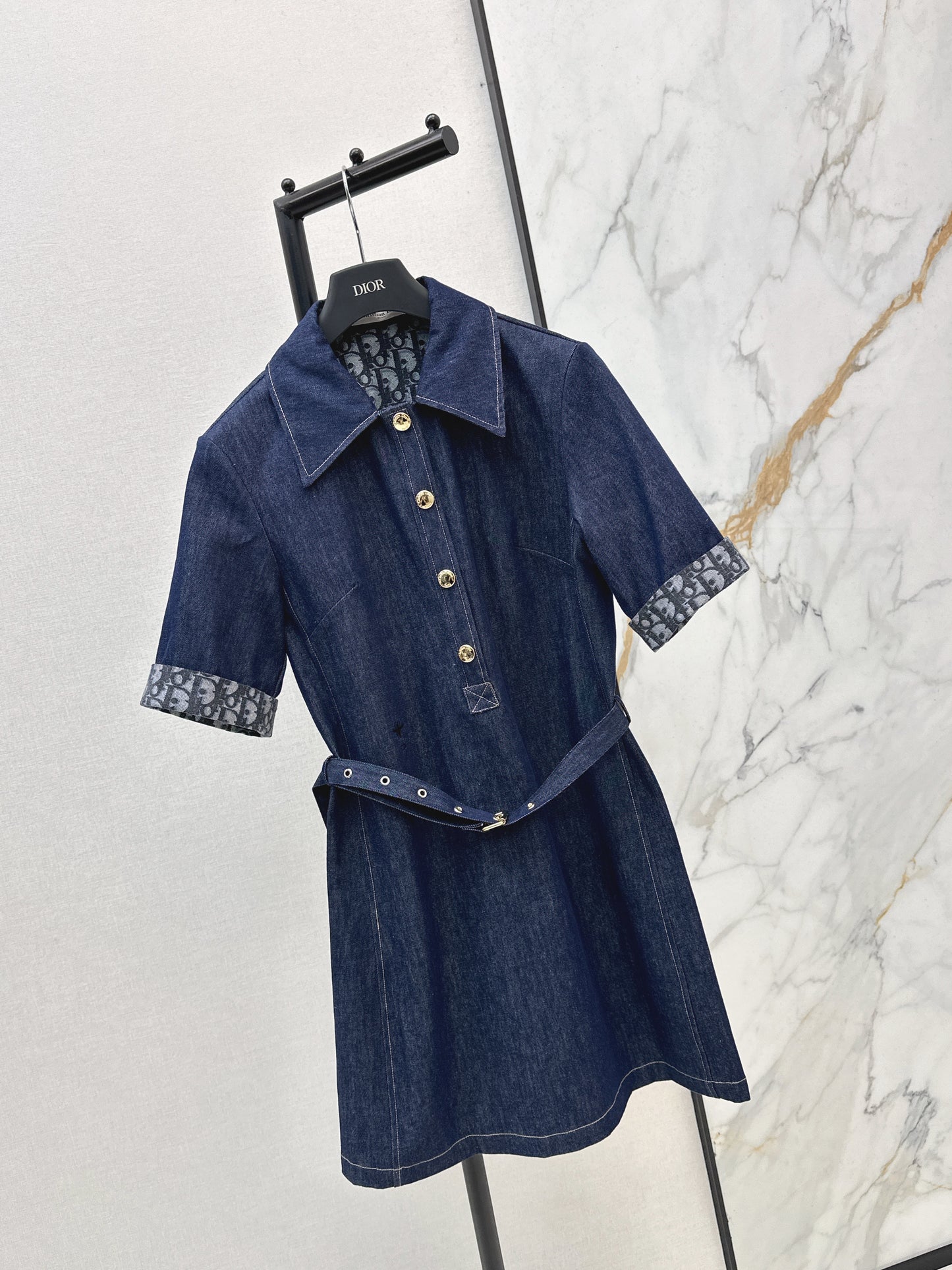 26ss Denim Dress