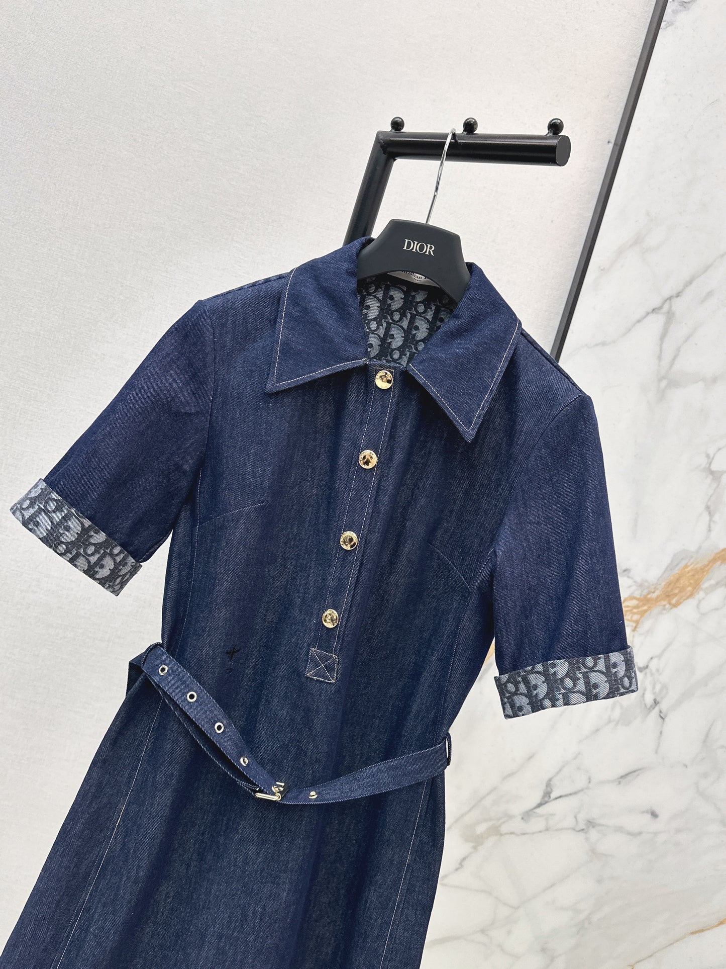 26ss Denim Dress