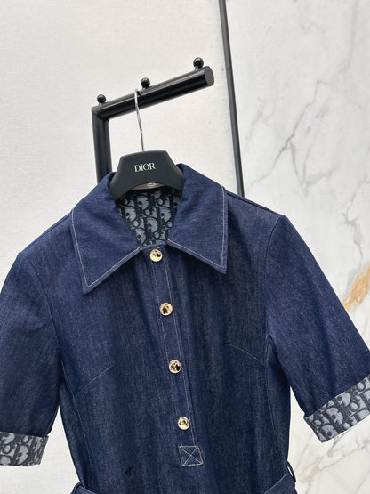 26ss Denim Dress