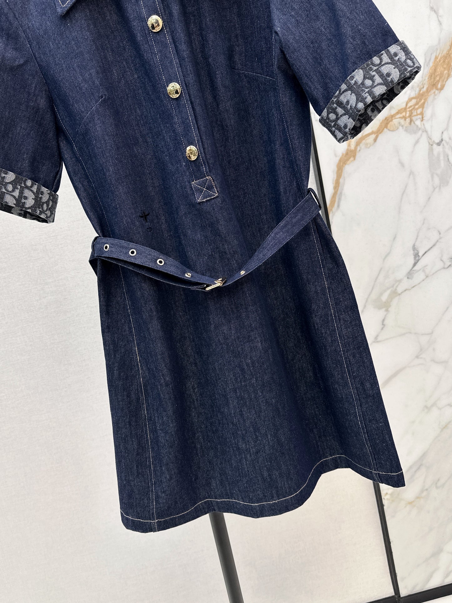 26ss Denim Dress