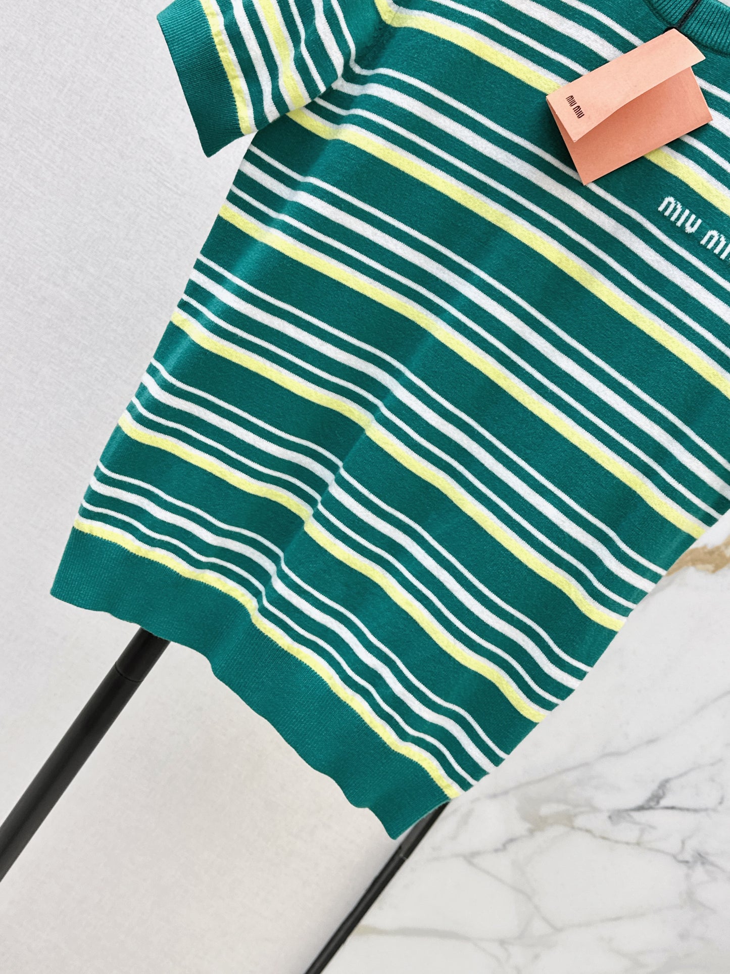 26ss Striped Knit T-Shirt