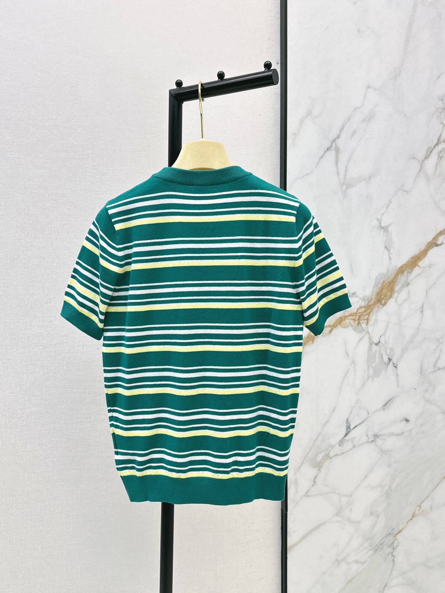 26ss Striped Knit T-Shirt