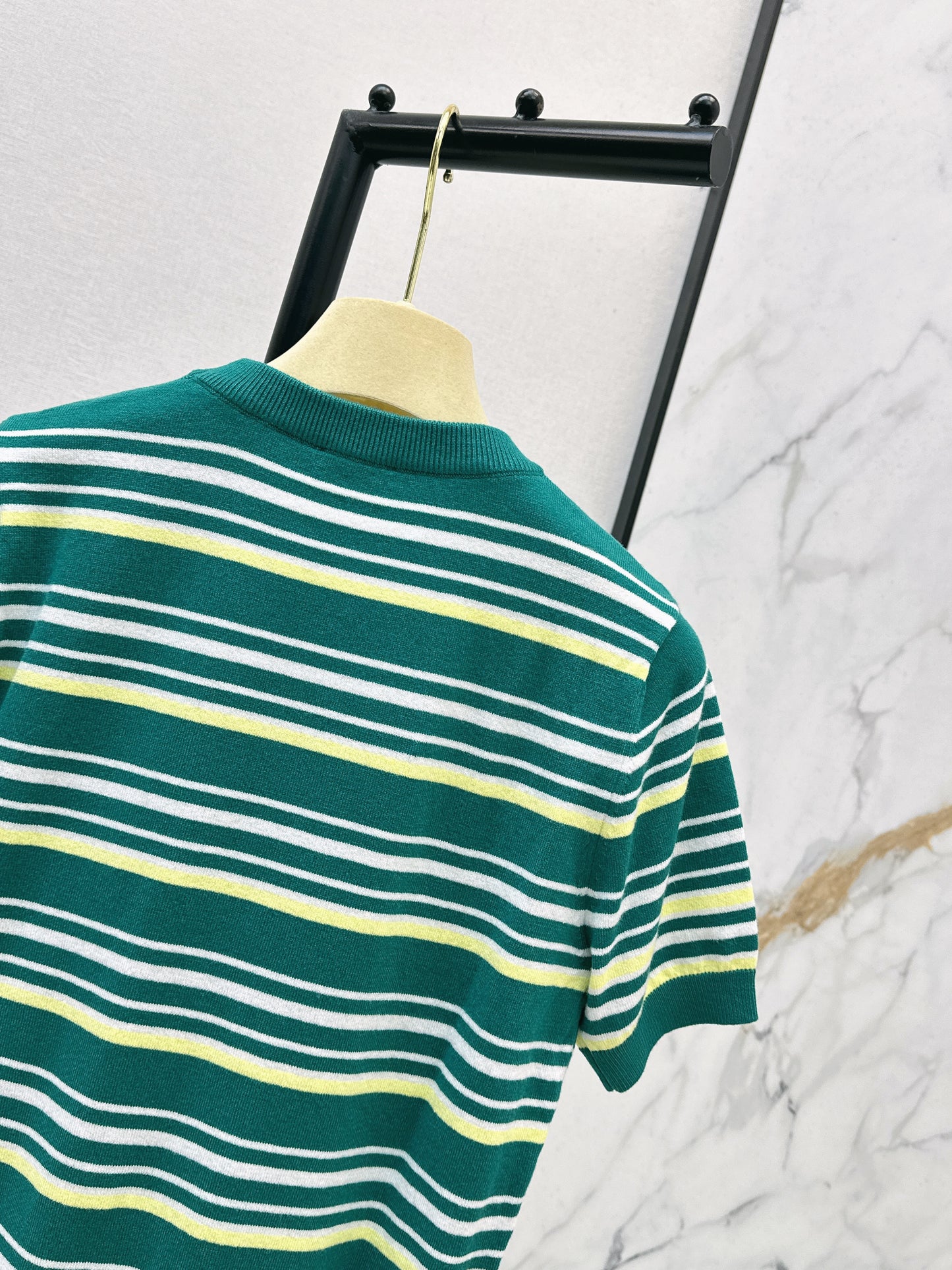 26ss Striped Knit T-Shirt