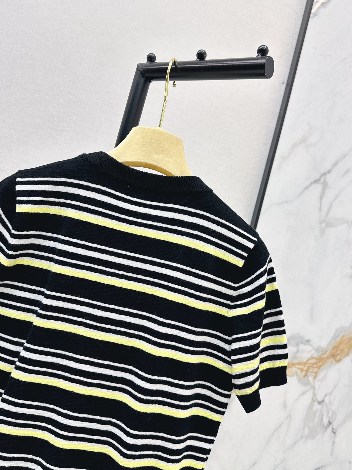 26ss Striped Knit T-Shirt