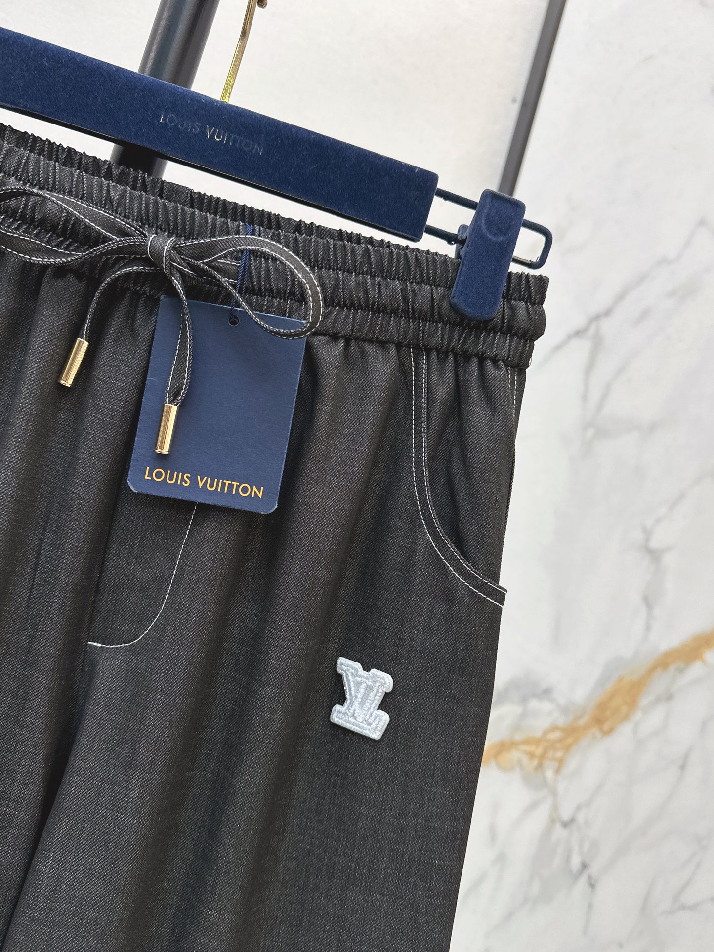 26ss Wide-leg, lightweight denim trousers
