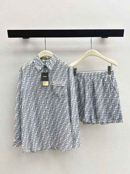 26ss Double F Shirt Set
