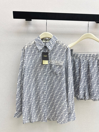 26ss Double F Shirt Set