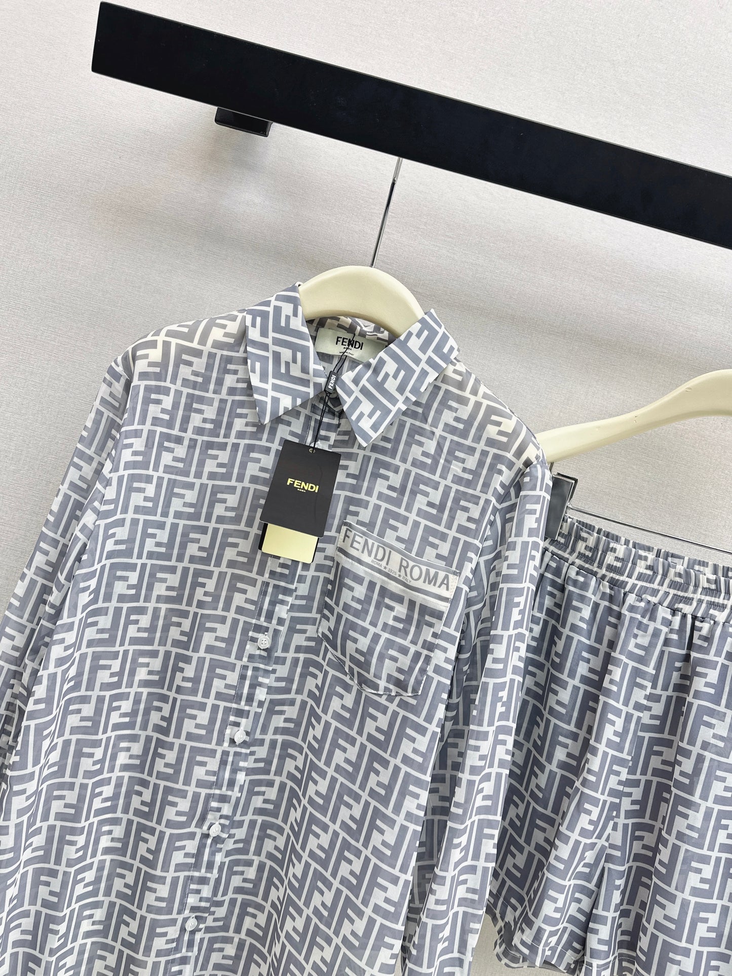 26ss Double F Shirt Set