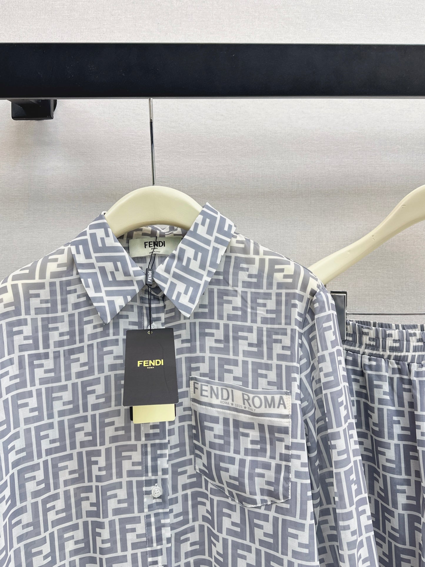 26ss Double F Shirt Set