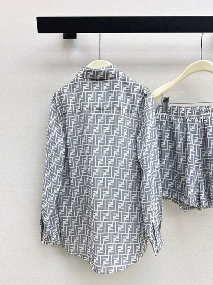 26ss Double F Shirt Set