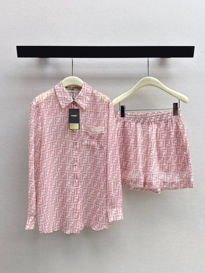 26ss Double F Shirt Set