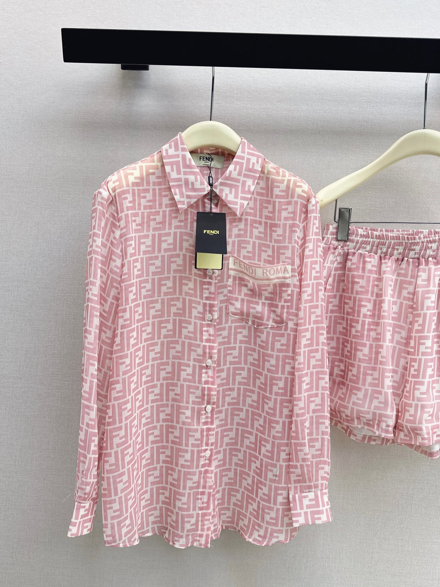 26ss Double F Shirt Set