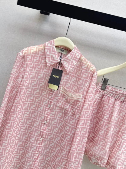 26ss Double F Shirt Set