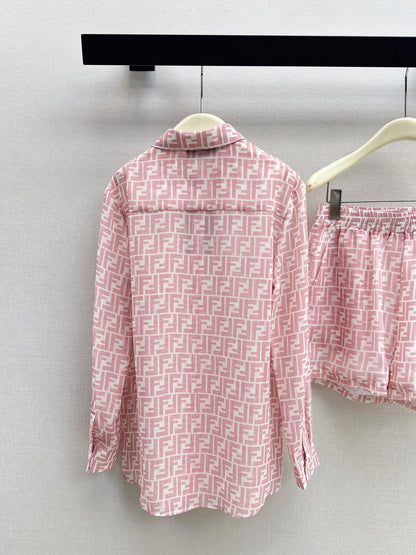 26ss Double F Shirt Set