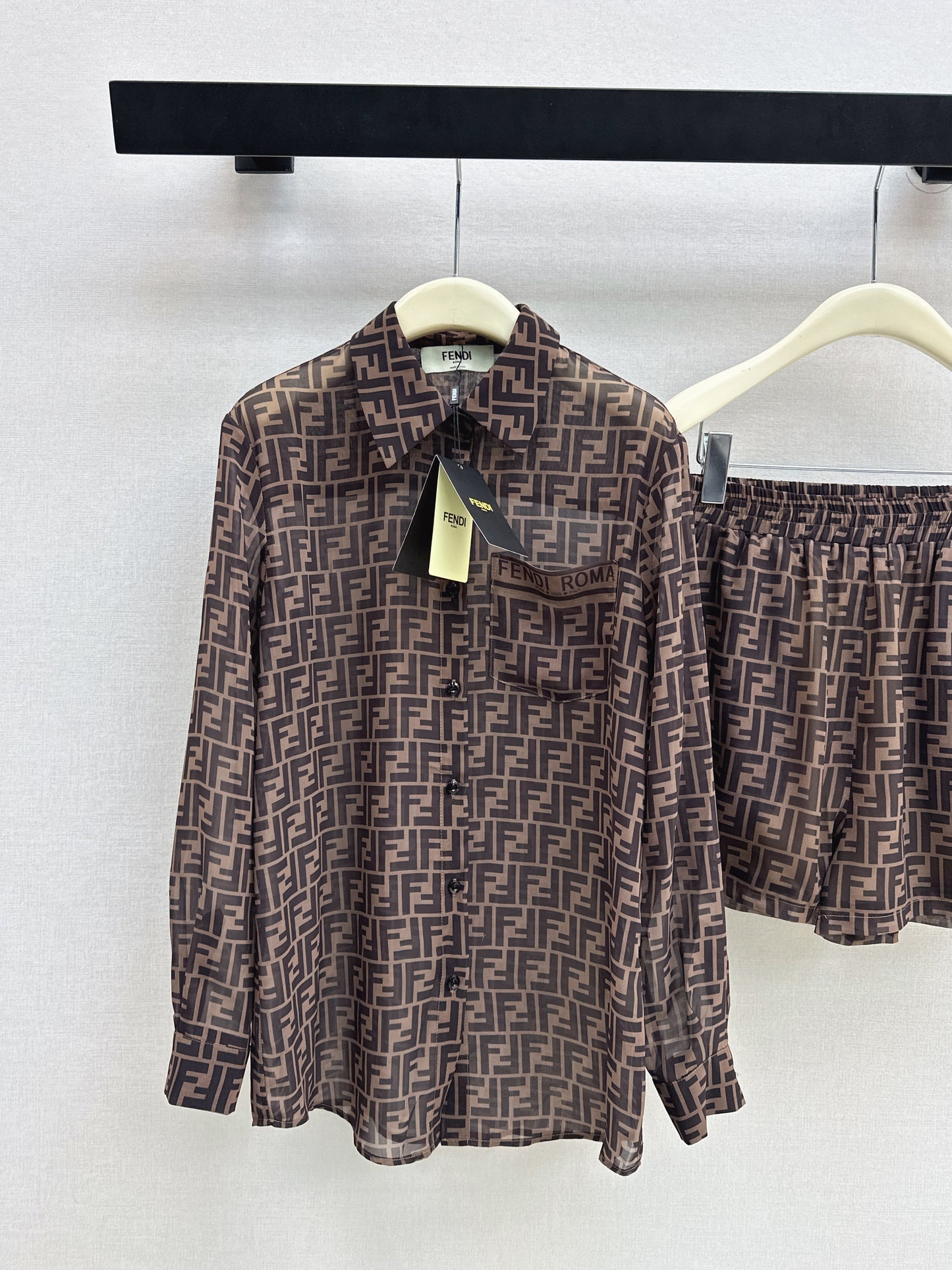 26ss Double F Shirt Set