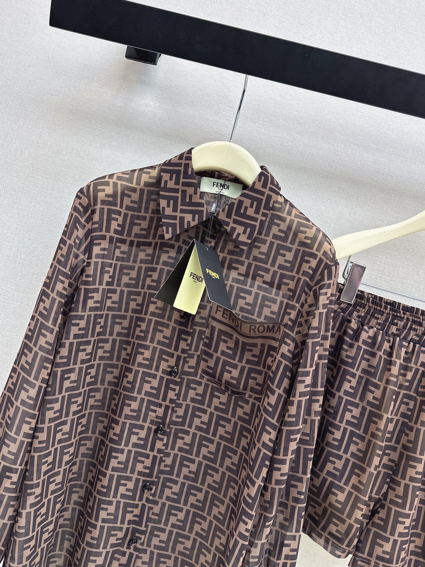 26ss Double F Shirt Set
