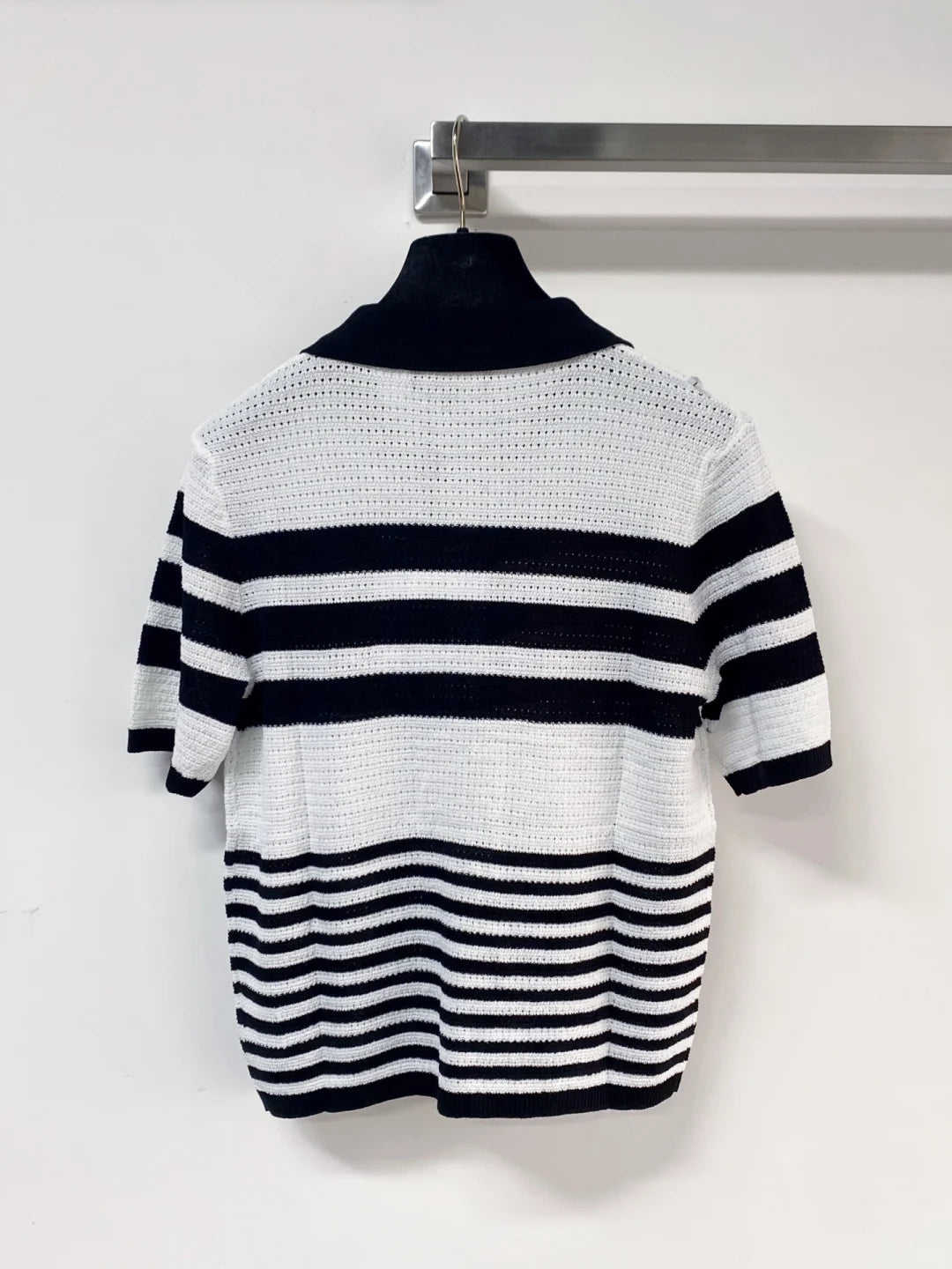 26ss Striped knit T-shirt