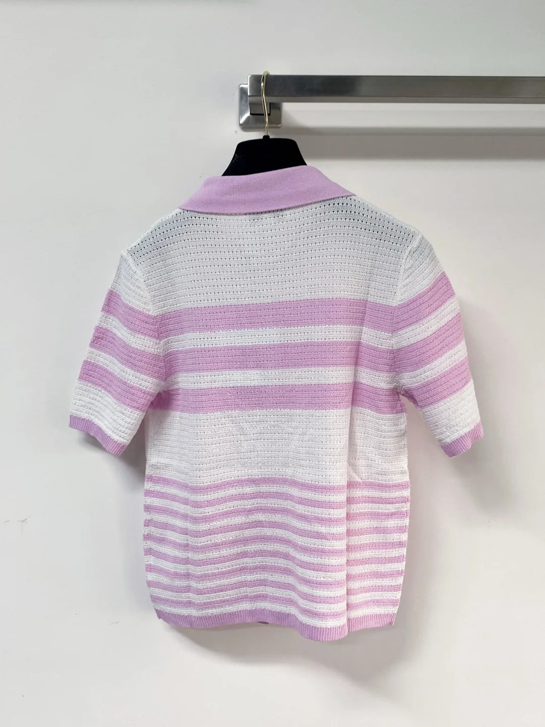 26ss Striped knit T-shirt