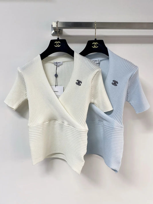 26ss Knitted short sleeves