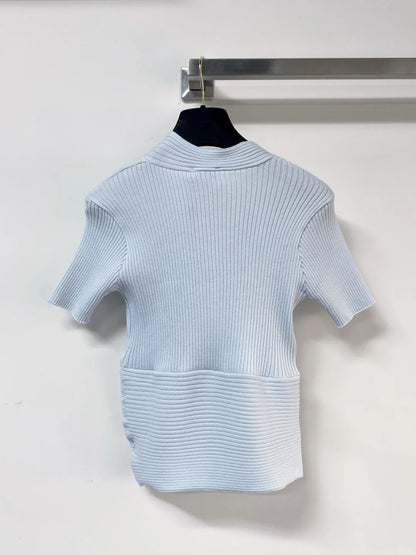 26ss Knitted short sleeves