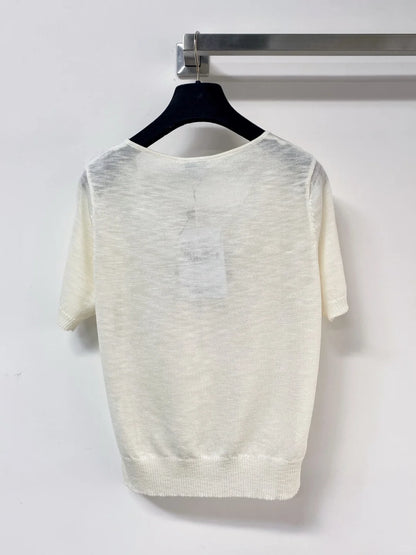 26ss Knitted short sleeves