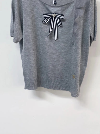 26ss Knitted short sleeves