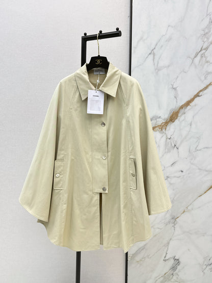 26ss Cape-style trench coat