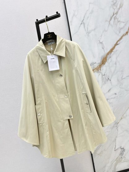 26ss Cape-style trench coat