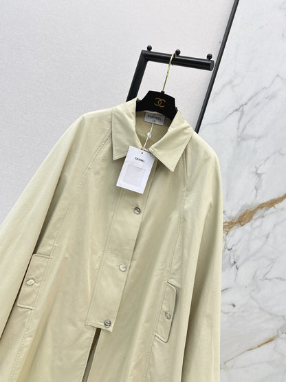 26ss Cape-style trench coat