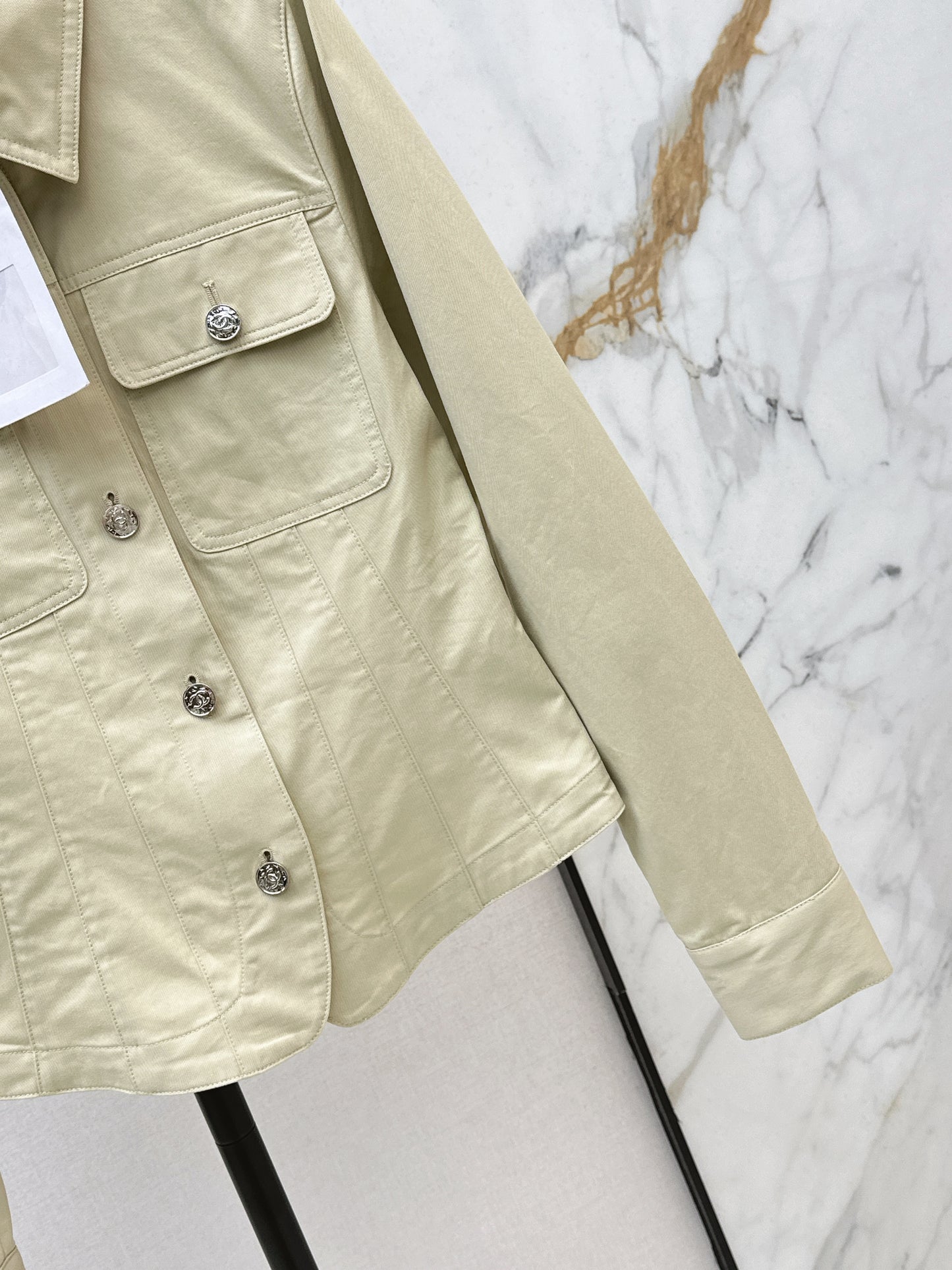 26ss Retro workwear-inspired fitted jacket