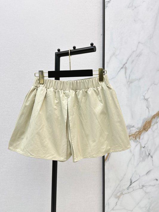 26ss Retro cargo-style culottes with large pockets