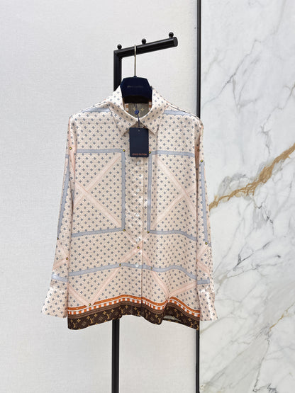 26ss Printed Loose-fitting Shirt